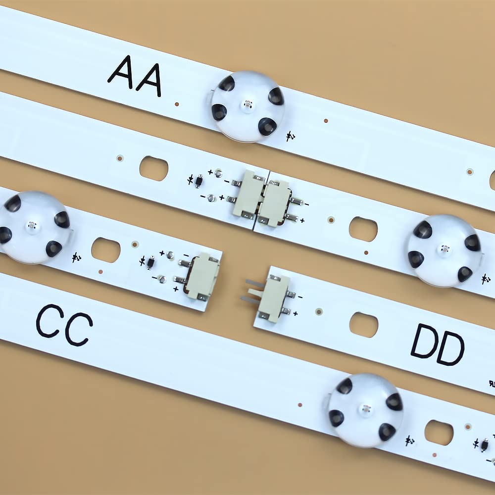GuuYebe EAV63673007 AGF78818401 EAV63673006 NC650DGE-AAFX7 UHD EAV63994201 AGF78818405 Tiras de retroiluminación LED para TV de 65 pulgadas, 65UJ63 SSC 65UJ63 63 Tipo