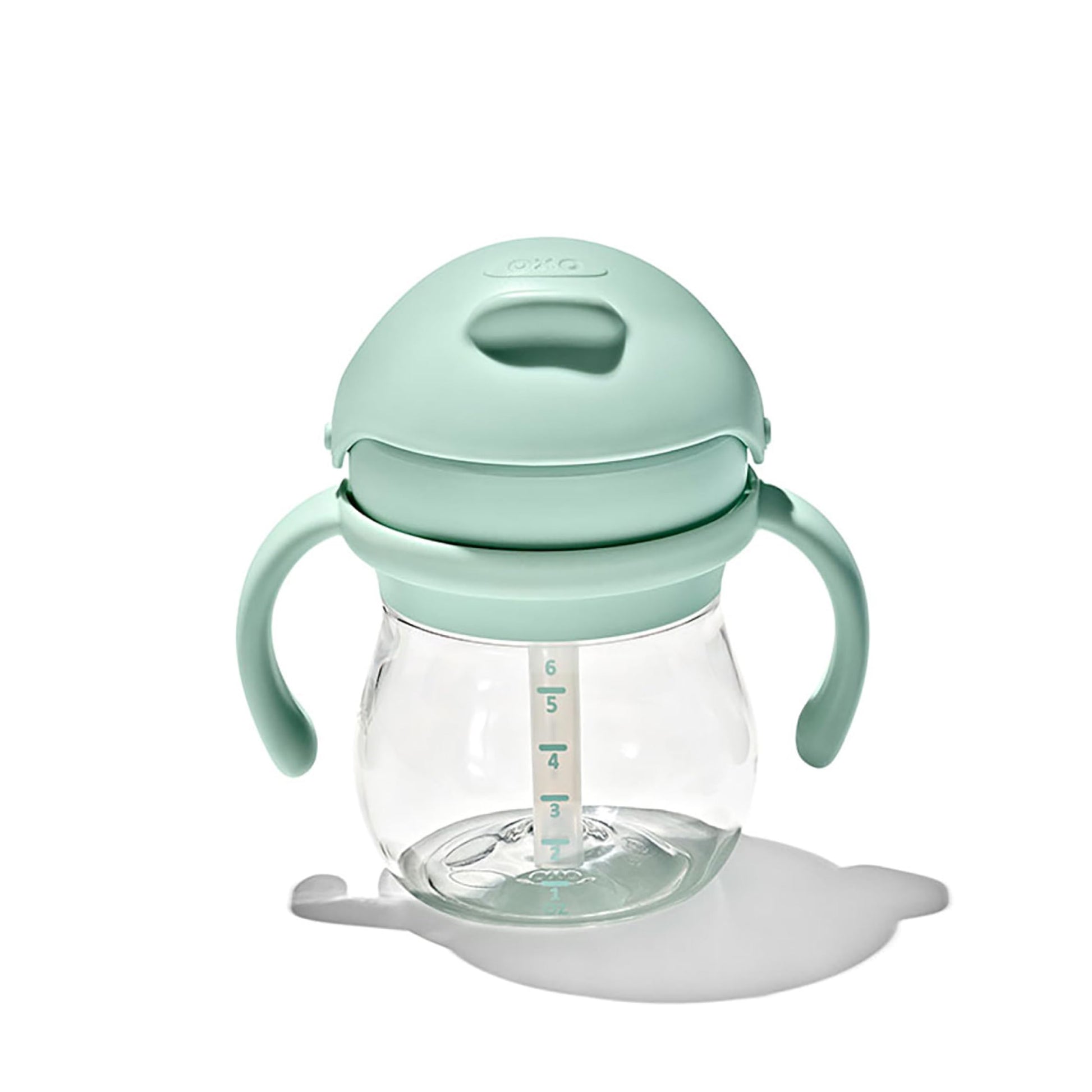 Taza de Paja OXO Tot Ópalo con Asas Extraíbles 6 Onzas