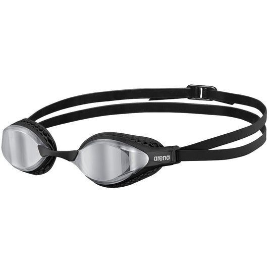 Arena - Gafas 003151-100-UNITALLA, Airspeed Mirror, plateadas y negras, Unitalla