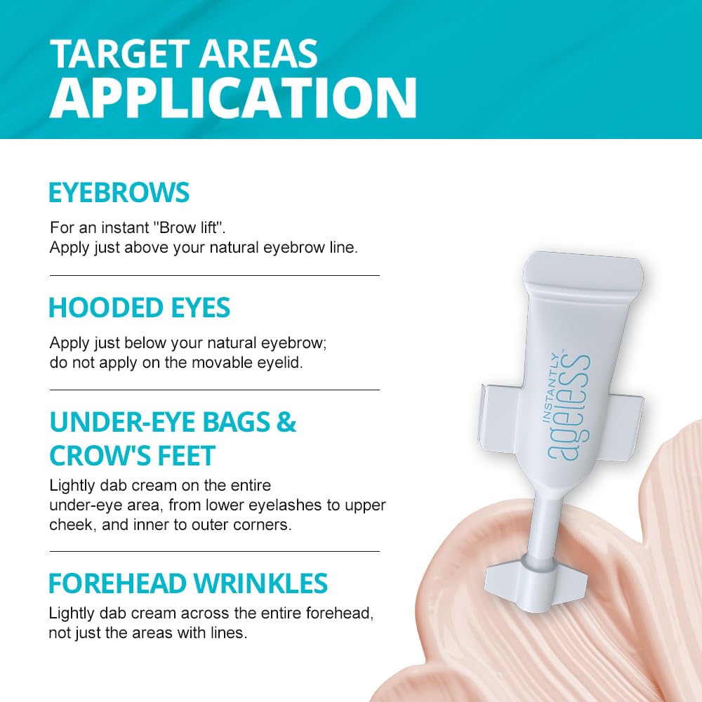 Instantly Ageless Facelift in A Box - 1 Box of 25 Vials