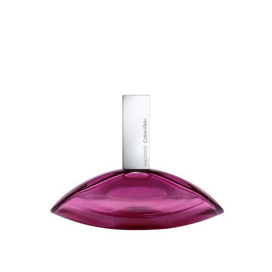 CALVIN KLEIN - Euphoria Eau de Parfum Mujer 100 ml, Fragancia Oriental Floral, Notas de Granada y Orquídea Negra, Perfume Sensual y Sofisticado, Aroma Intenso y Duradero, Colonia Original