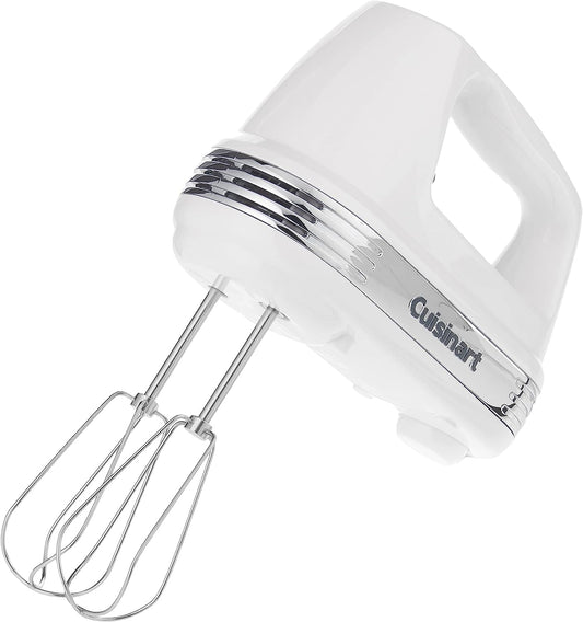 Cuisinart HM-50 Batidora de Mano, color Blanco, 5 Velocidades