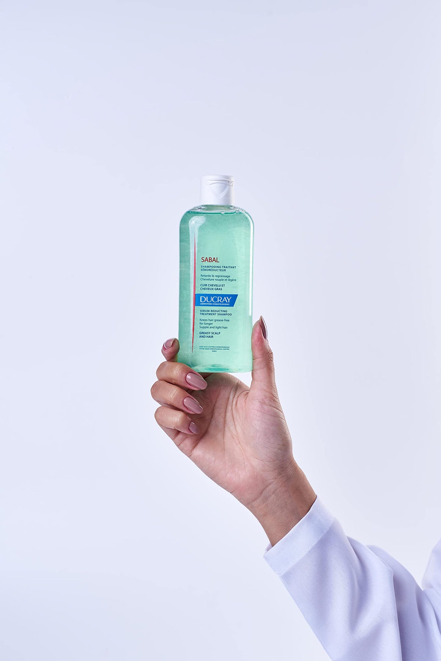 Ducray Sabal Shampoo Regulador de Grasa, Cabello Graso 200ml