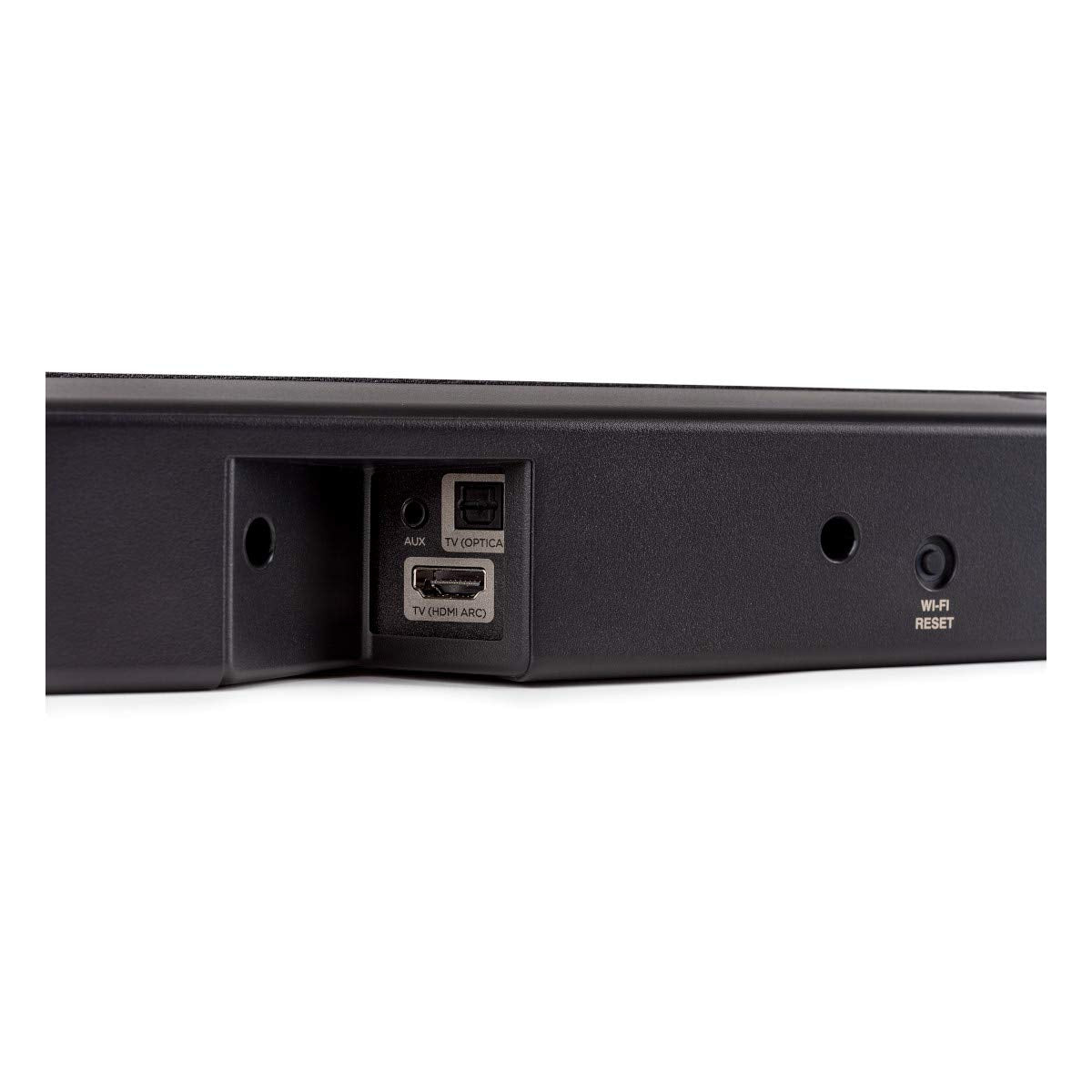 Polk Audio Signa S3 - Barra de Sonido Ultra Delgada para TV y subwoofer inalámbrico con Chromecast Integrado, Compatible con televisores 8K, 4K y HD | Wi-Fi, Bluetooth | Funciona con Google Assistant