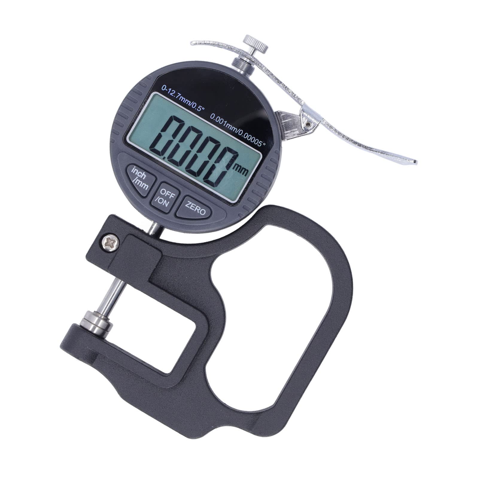Medidor de Espesor LCD para Precisión Duradera 0.00005 pulg
