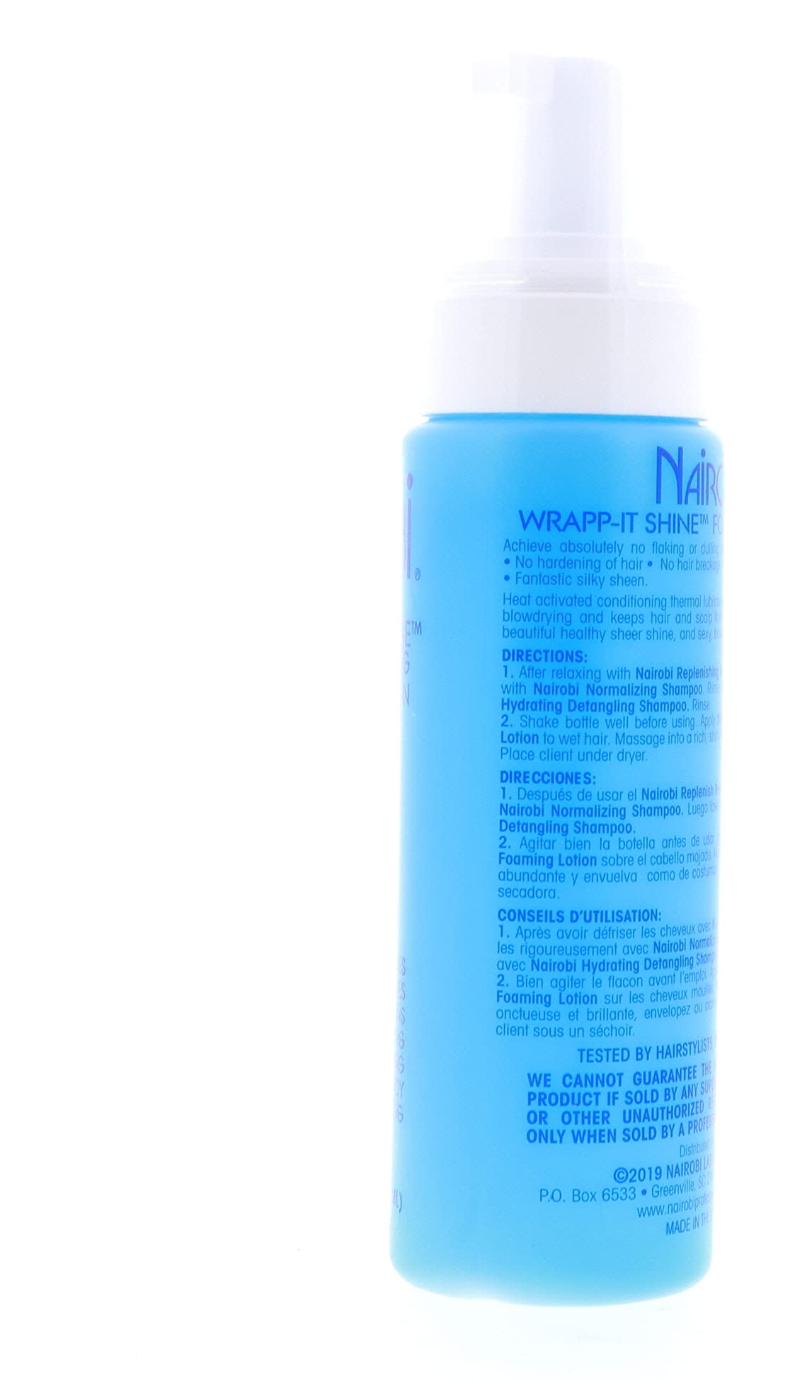 NAIROBI Wrapp-it Shine Liquid Spray, 8 Oz