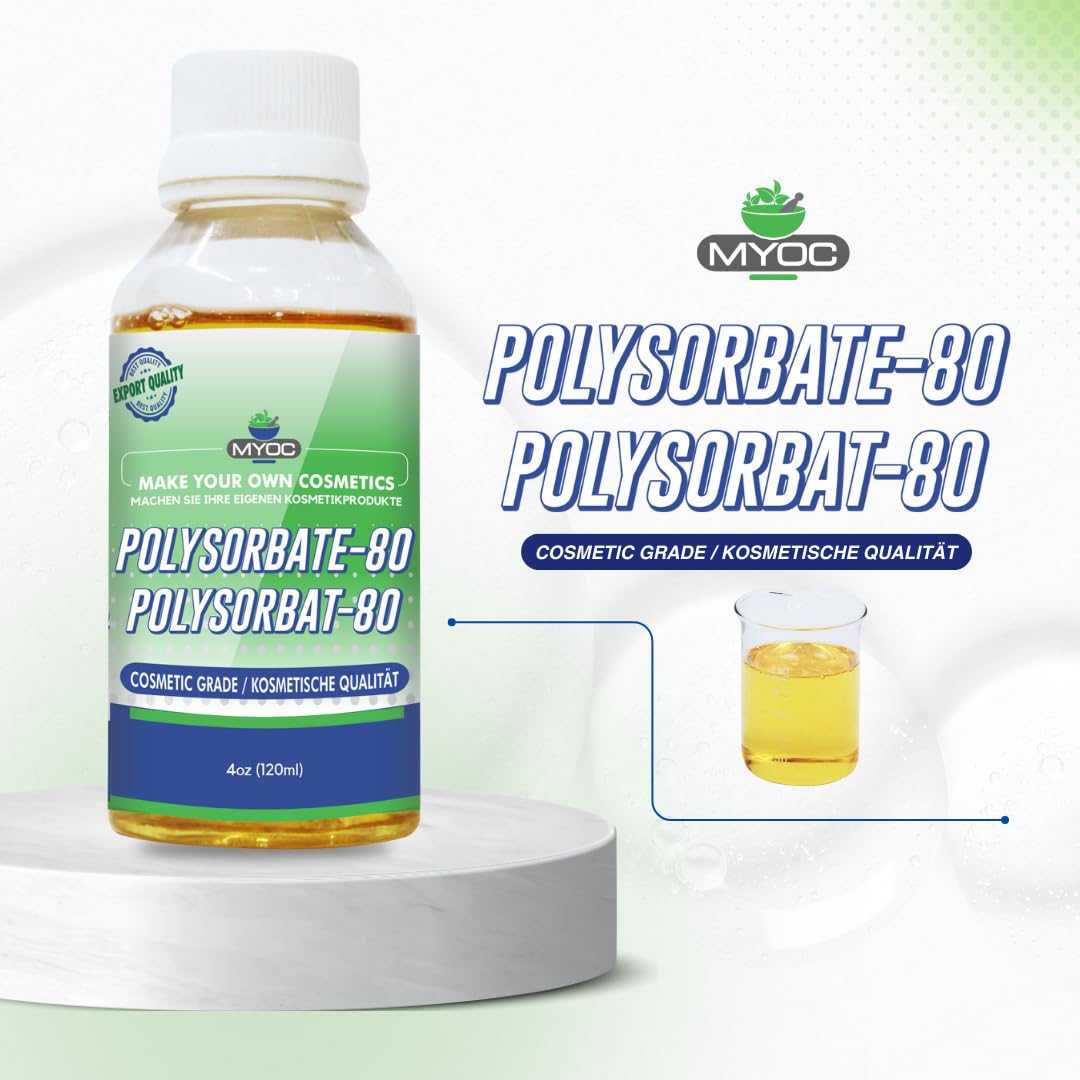MYOC Polysorbate 80 liquid (4 Fl Oz (Pack of 1))