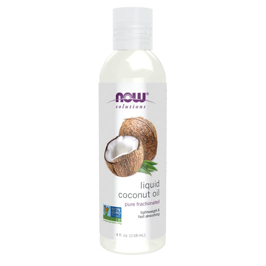 Now foods | Liquid Coconut Oil 118ml | Aceite de coco líquido 118ml