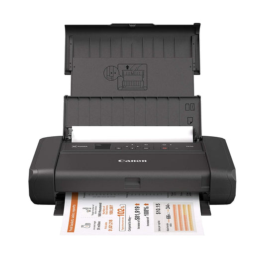 Canon Pixma TR150 - Impresora móvil inalámbrica con Airprint y Cloud Compatible, Color Negro