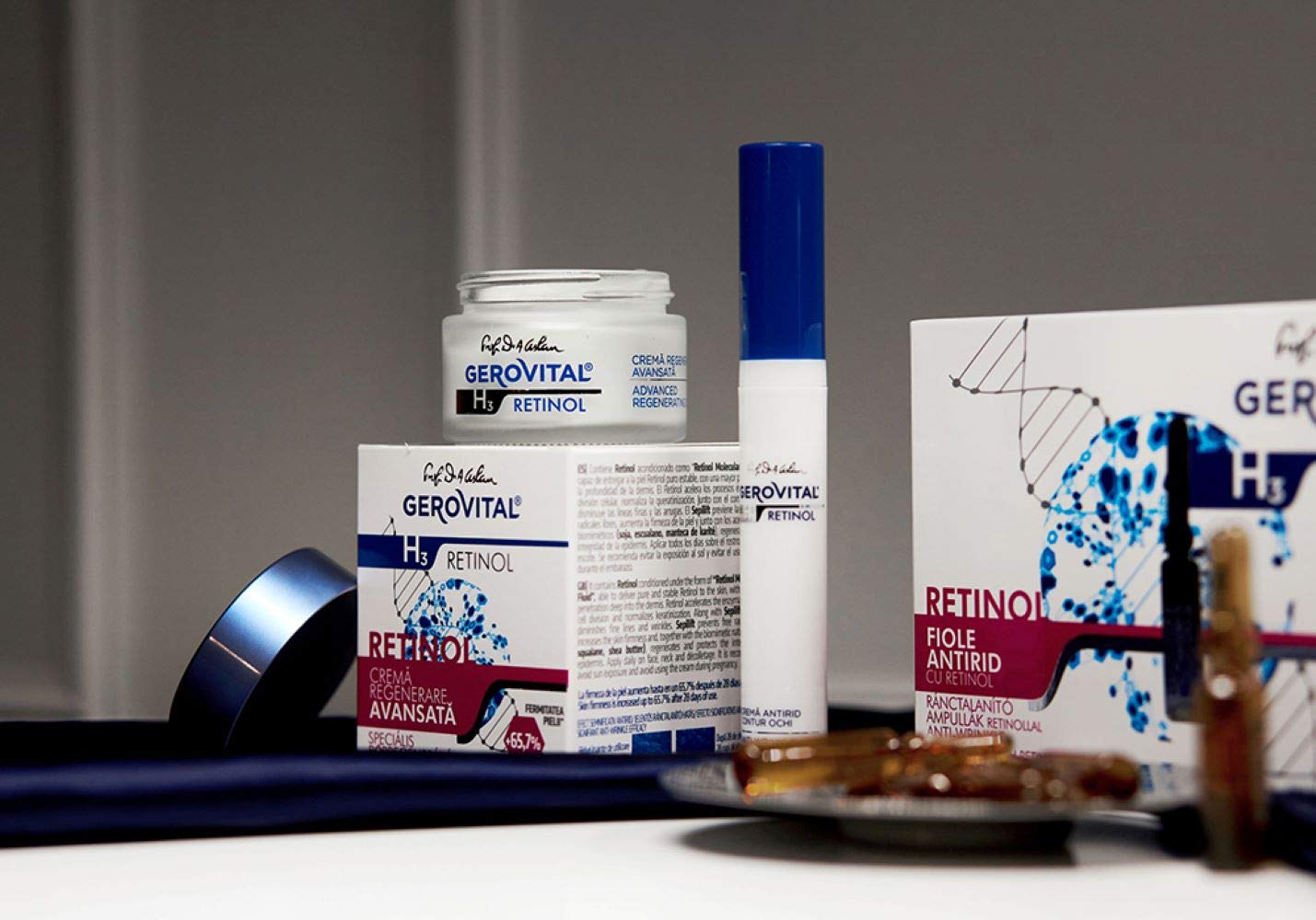 Gerovital H3 Classic Retinol Advanced Regenerating Cream, 50 ml, 45+ by Gerovital H3 Classic Retinol