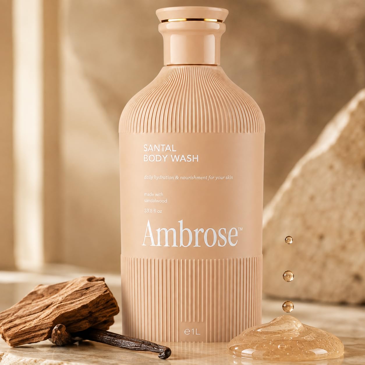 Body Wash Ambrose Sándalo 1 Litro