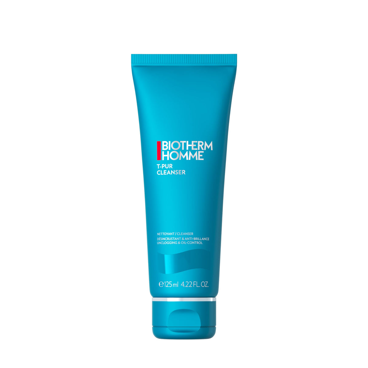Biotherm Homme T-Pur Anti Oil & Wet Purifying Cleanser, for Men, 4.22 oz