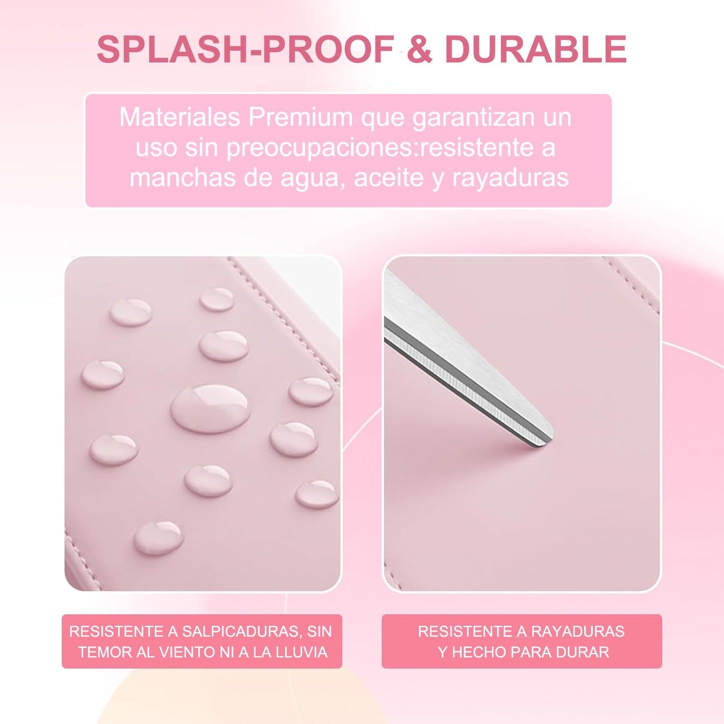Estuche de Viaje Colgable Compatible con Shark FlexStyle y Dyson Airwrap, Bolsa Organizadora Impermeable de Gran Capacidad para Accesorios (Rosa)