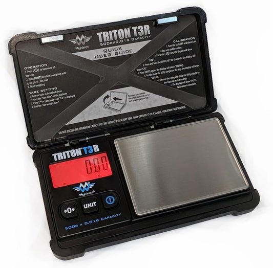 Báscula Digital My Weigh Triton T3R Negro Recargable de Bolsillo