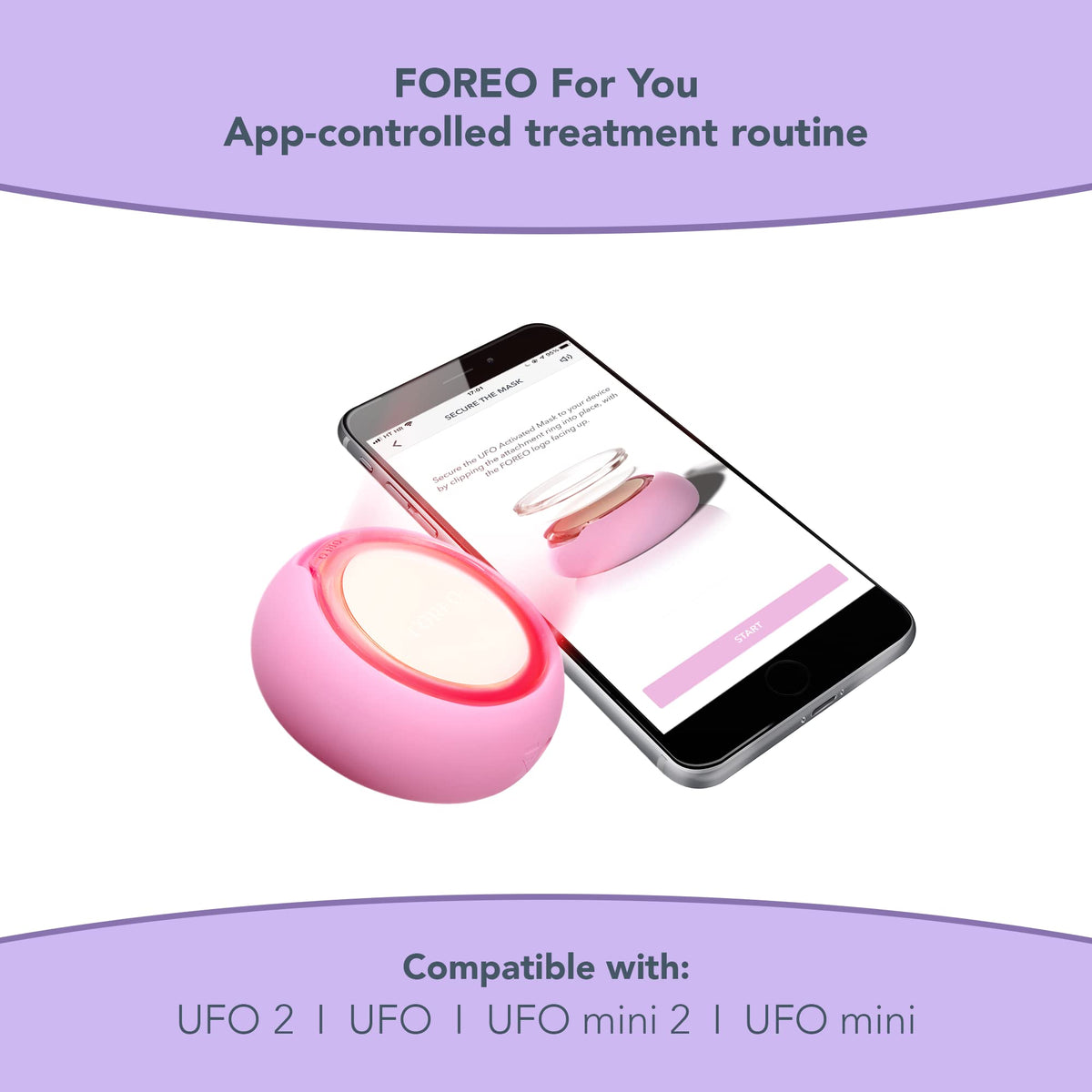 FOREO UFO Activated Mask Treatment for Anti-Aging, Acai Berry