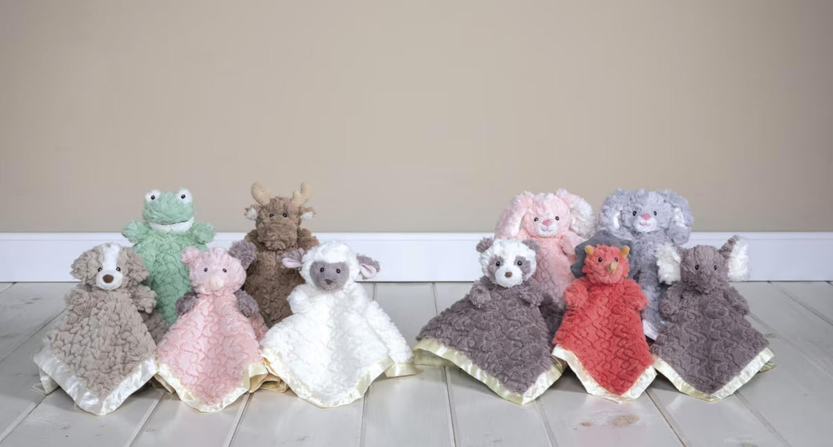 Mary Meyer Putty Elefante Gris (Cobija Satinada) Plush