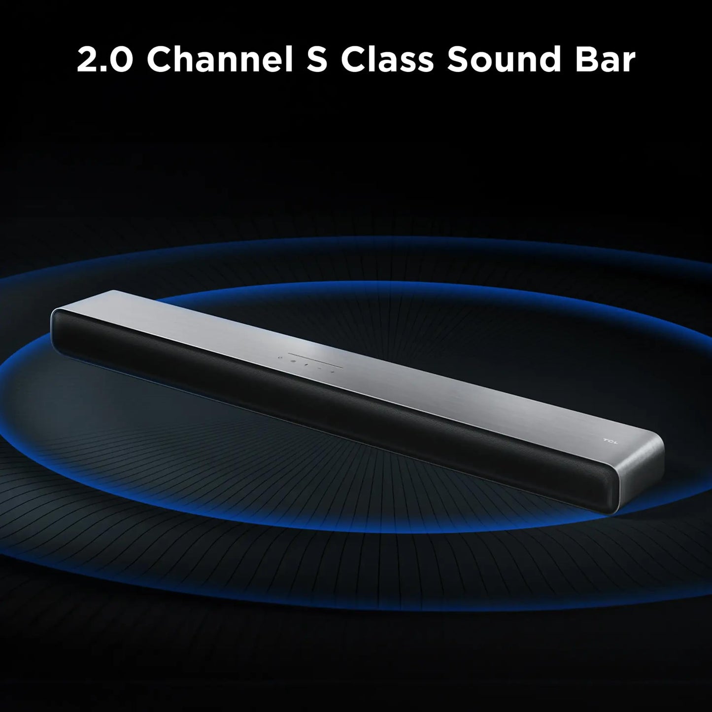 TCL Barra de Sonido S4BH 2.0 Canales con Dolby Atmos | MAX Potencia | Nivel de Presión de Audio: 100W | Modos de Sonido: Standard/Voz/Música/Películas/Juegos/Deportes