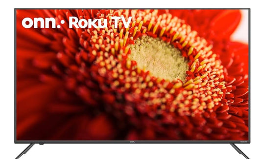 ONN Smart TV de 55" Pulgadas | Clase 4K 2160P LED | HDMI USB | Frecuencia de actualización 60Hz | Funciona con Alexa y Google Home - 100012586