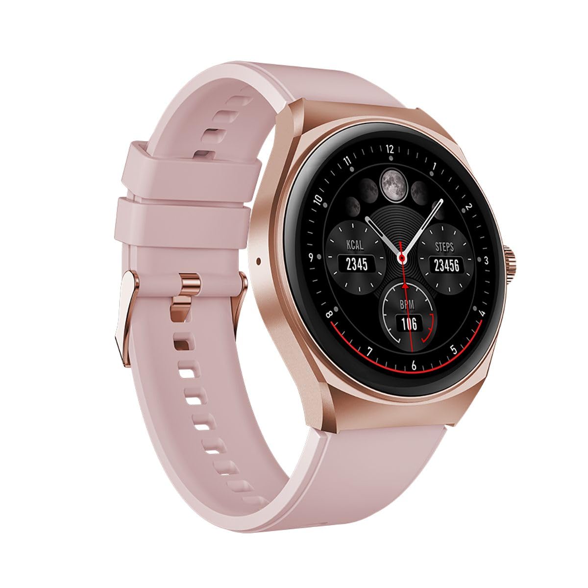 Smartwatch STF Kronos Trek Rosa Resistente al Agua