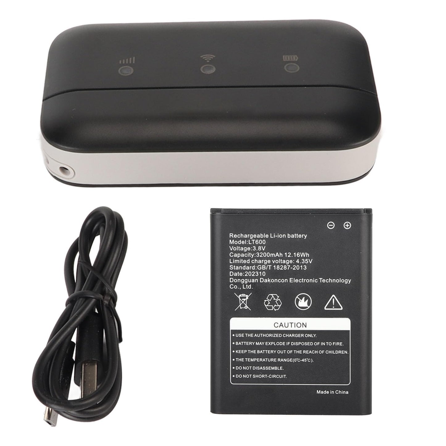 Bewinner Punto de Acceso WiFi Móvil - WiFi Portátil de 2,4 GHz con Ranura para Tarjeta SIM, Fuente de Alimentación de 3000 MAh/10 Usuarios hasta/Soporte 3G 4G para Viajes