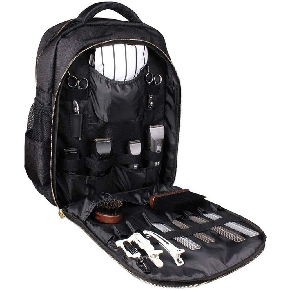 Bolsas grandes para peluqueros y suministros de maquillaje, mochila organizadora para peluqueros, bolsa de herramientas de viaje para hombres