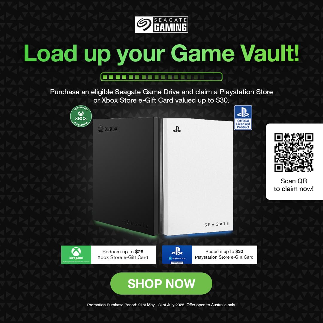 Disco Duro Externo Seagate Game Drive Azul LED Licencia Oficial para PS5 2TB USB 3.0