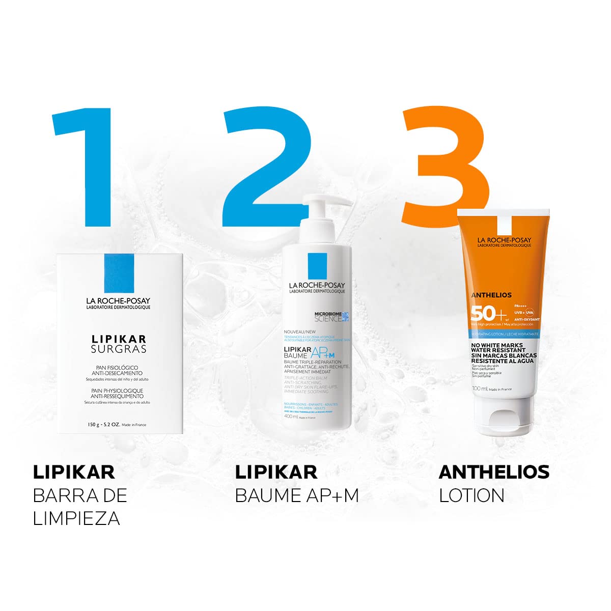 Jabón en Barra La Roche Posay Lipikar Surgras para Piel Seca 150g