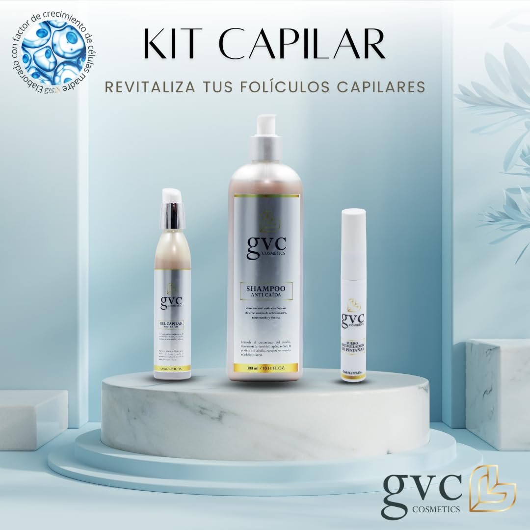 Kit Capilar Células Madre Regeneración