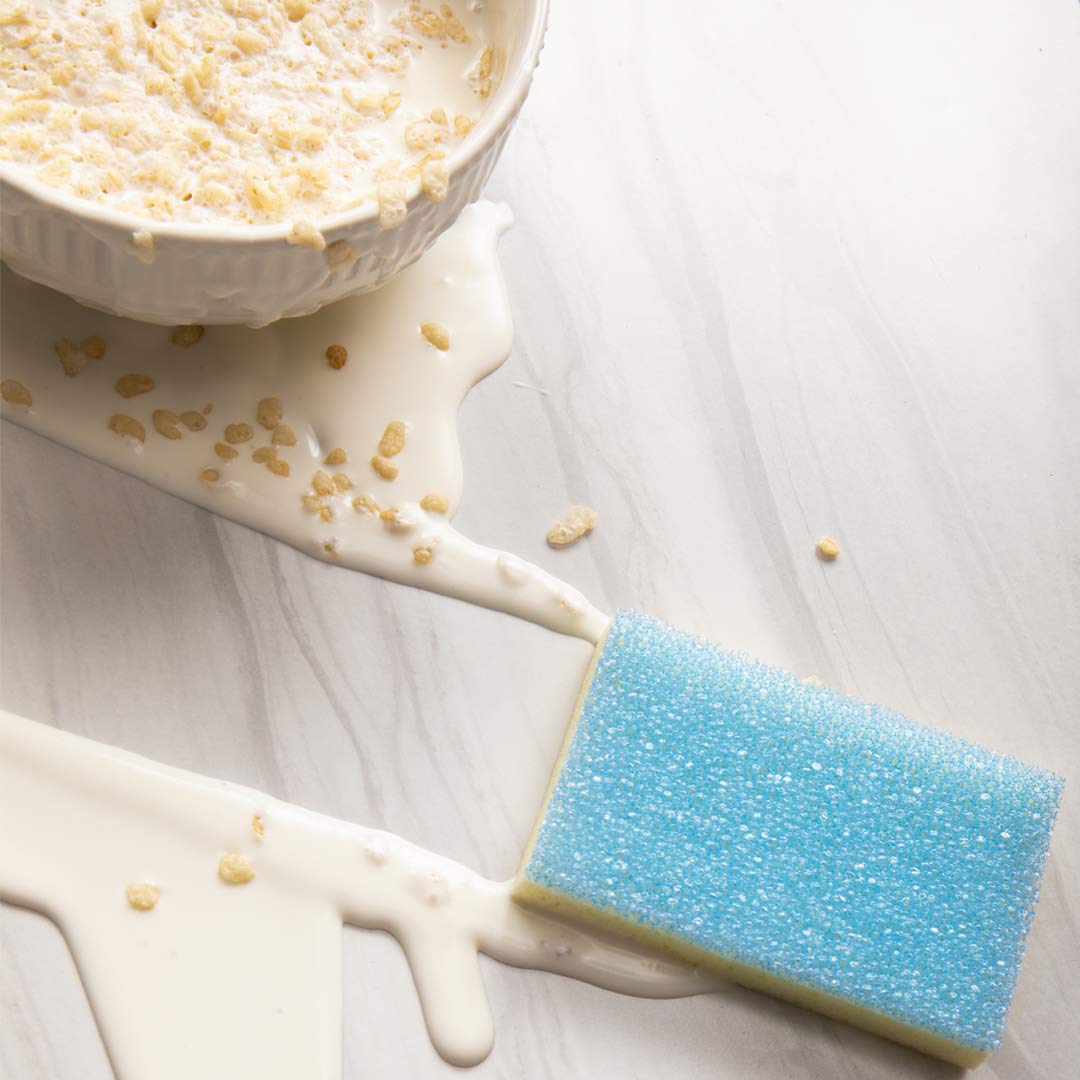 Scrub Daddy Modelo Sponge Daddy Fibra+Esponja 3 Paquetes de 4 Esponjas c/u