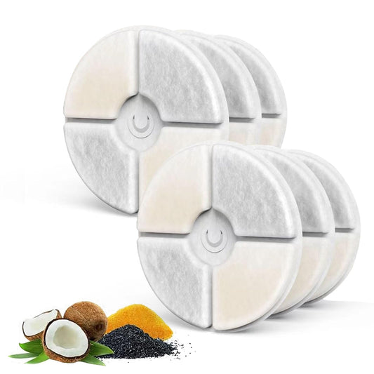 Filtro de Agua para Mascotas SamaniJa Repuesto 3.0 Paquete de 6 Unidades