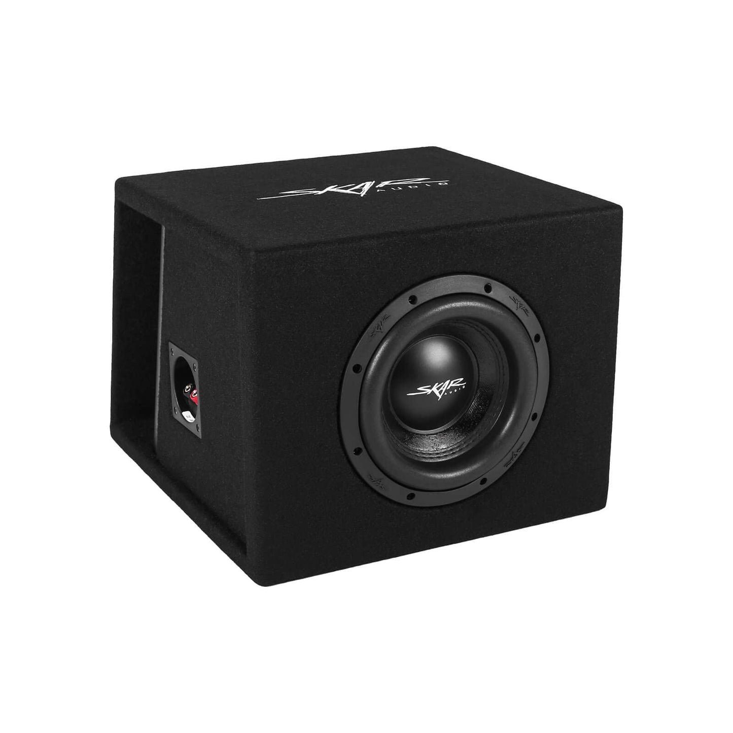 Skar Audio Single 8" 800W Cargado SVR Series Caja de subwoofer ventilado | SVR-1X8D2