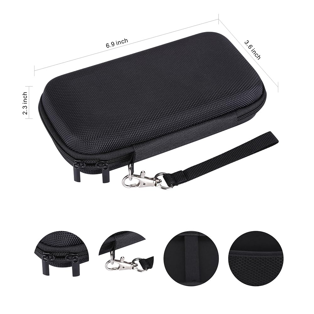 Funda rígida protectora para recortadora eléctrica y afeitadora y recortadoras híbridas, ideal para viajes y almacenamiento en el hogar (se adapta a QP2520 QP2530 QP2620 QP2630)