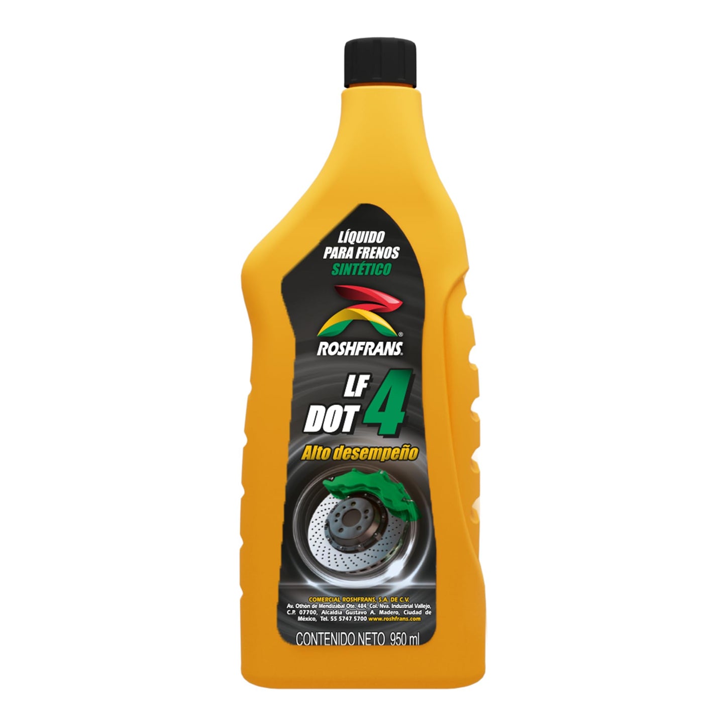 Líquido para Frenos Roshfrans DOT4 0.950L