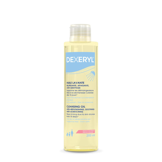Dexeryl, Aceite dermolimpiador emoliente, 200ml