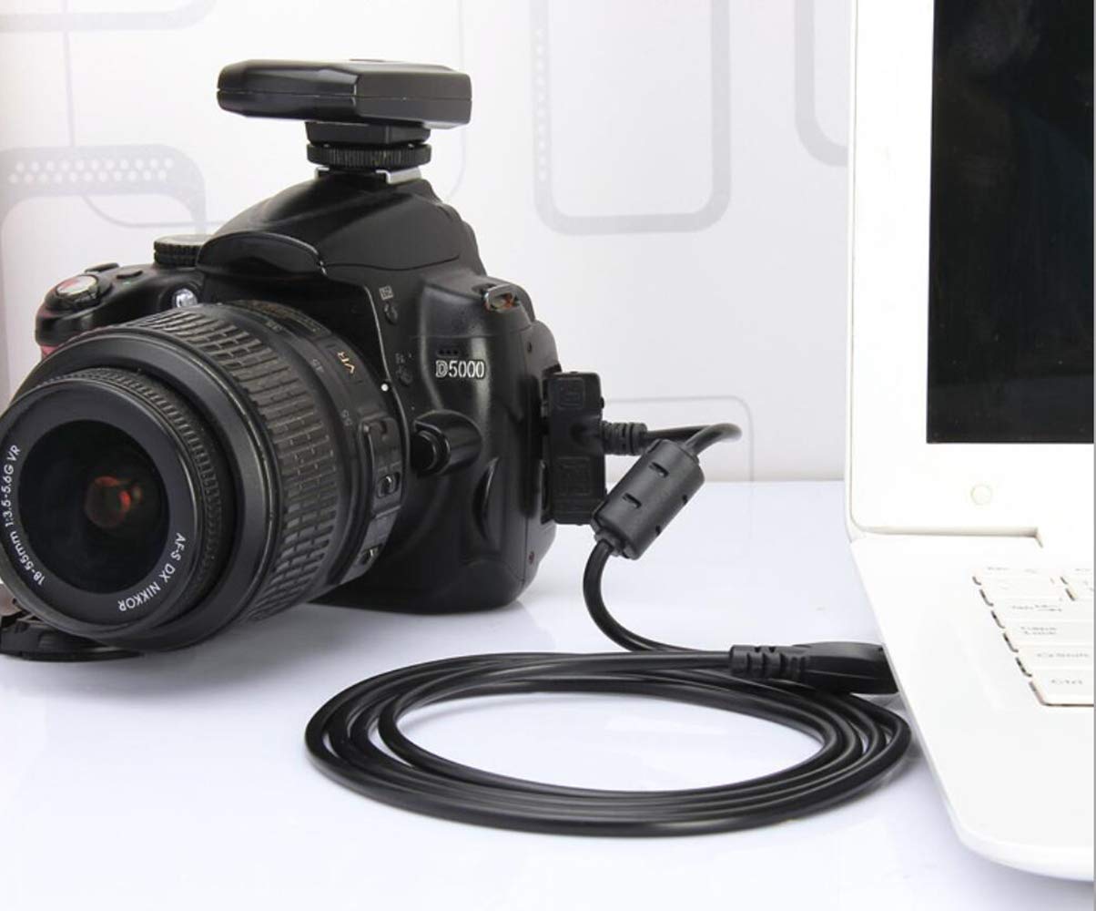 MaxLLTo USB PC Battery Charger Camera Data Cable Cord Lead for Nikon Coolpix P100 P530 camera