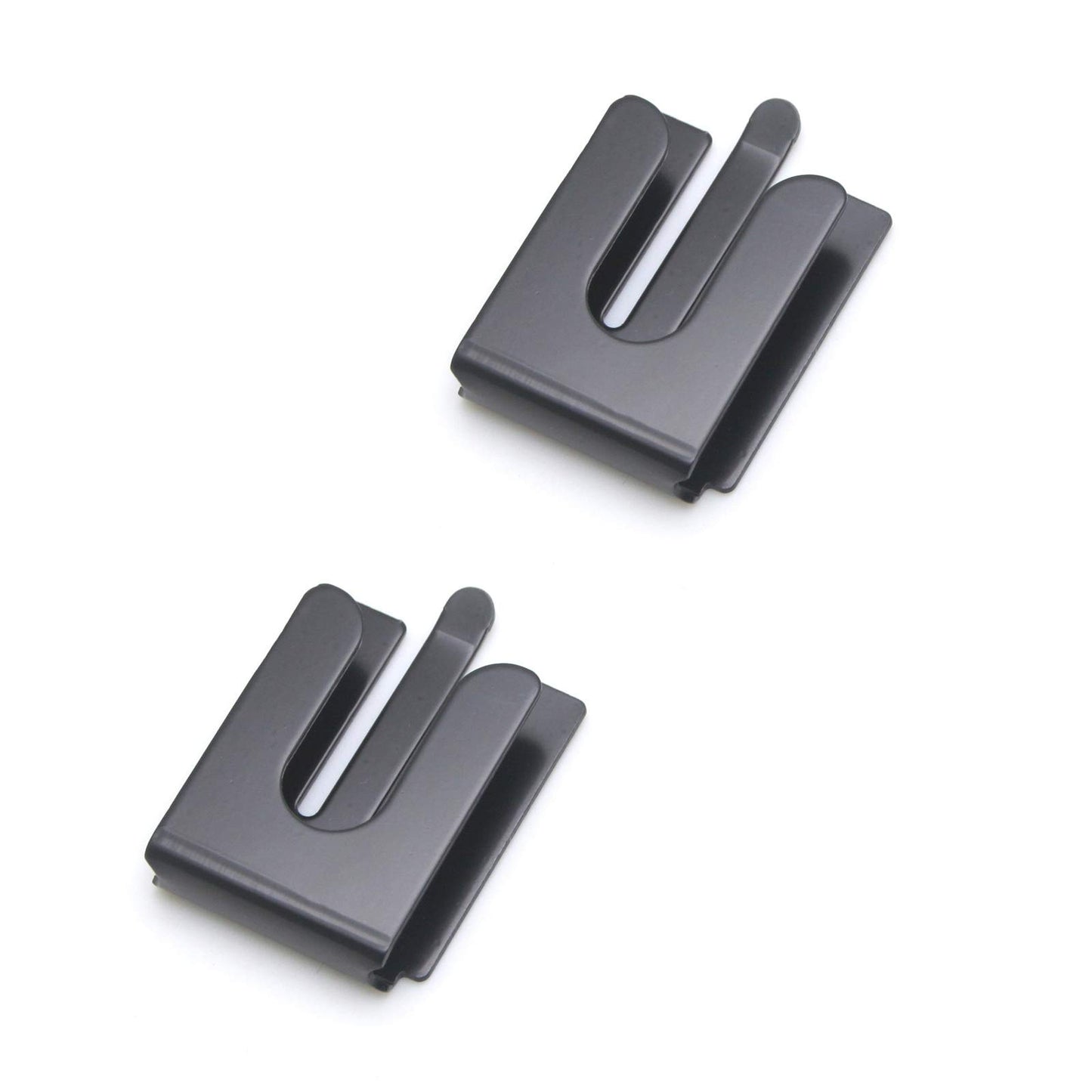 Kymate CB - Soporte para micrófono de radio móvil para Yaesu Icom Vexter Motorola Kenwood MH48 MH36 HMN3596 HM133V HLN9073 GM300/340/950 CM200/300 Gancho de metal para coche, paquete de 2