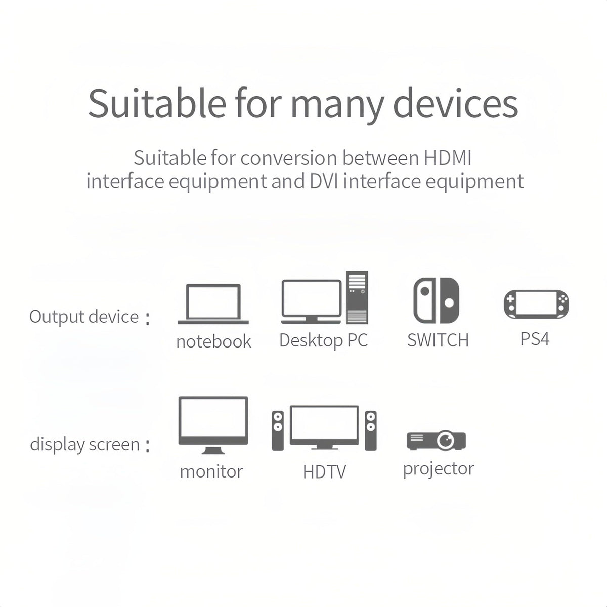 Adaptador de Cable HDMI a DVI MMOBIEL Dorado Bidireccional 1080p Full HD 60Hz 0,3 m