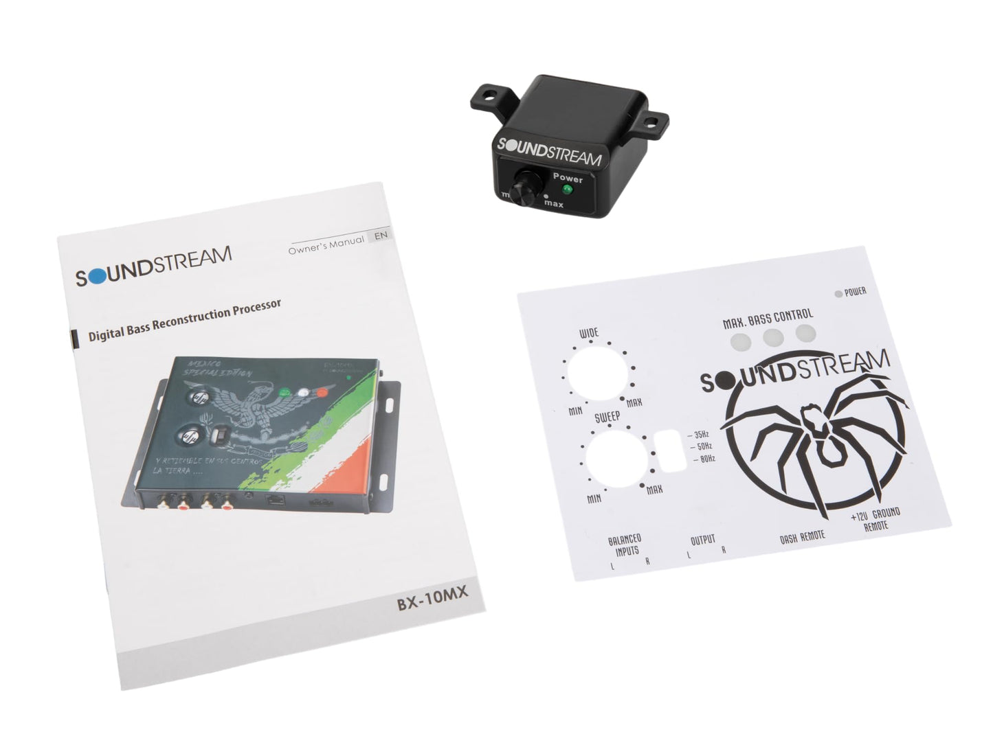 Soundstream BX-10MX Procesador digital de reconstrucción de graves México Edición especial