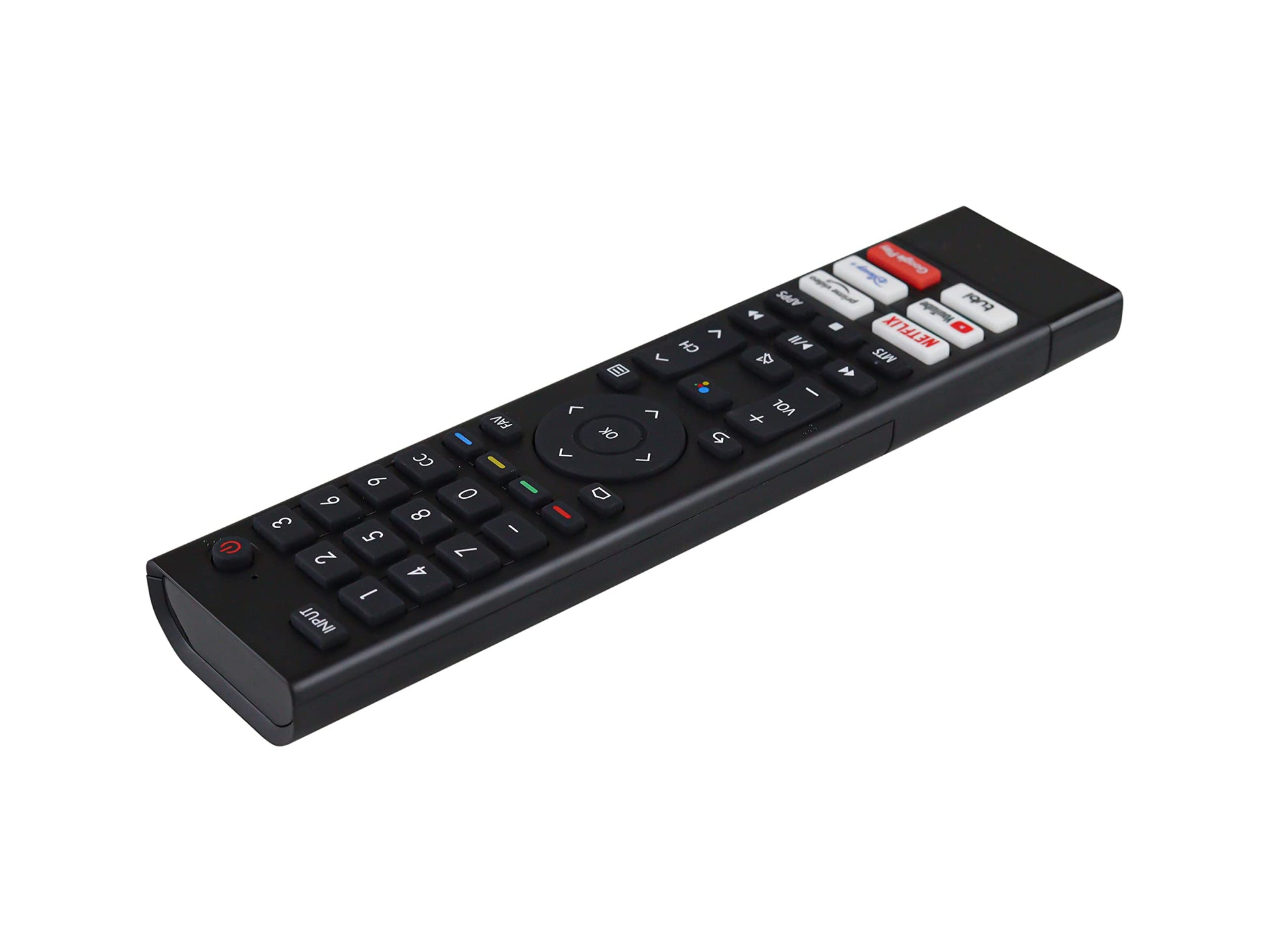 Control Compatible con HISENSE 2021 A6 Series Smart TV Erf3f80h 4k 43A6G 50A6G 55A6G 60A6G 65A6G 70A6G 75A6G 50U6G 55U6G 65U6G 75U6G 50A66FUA 55A66FUA 50A533 FUA 55A53FUA 65A53FUA 50U68G 55U68G