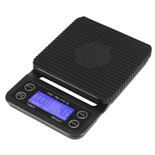 Báscula Digital de Cocina, Balanza de Alimentos Multifunción Alta Precisión Peso de Joyería para Cocinar Droga Café