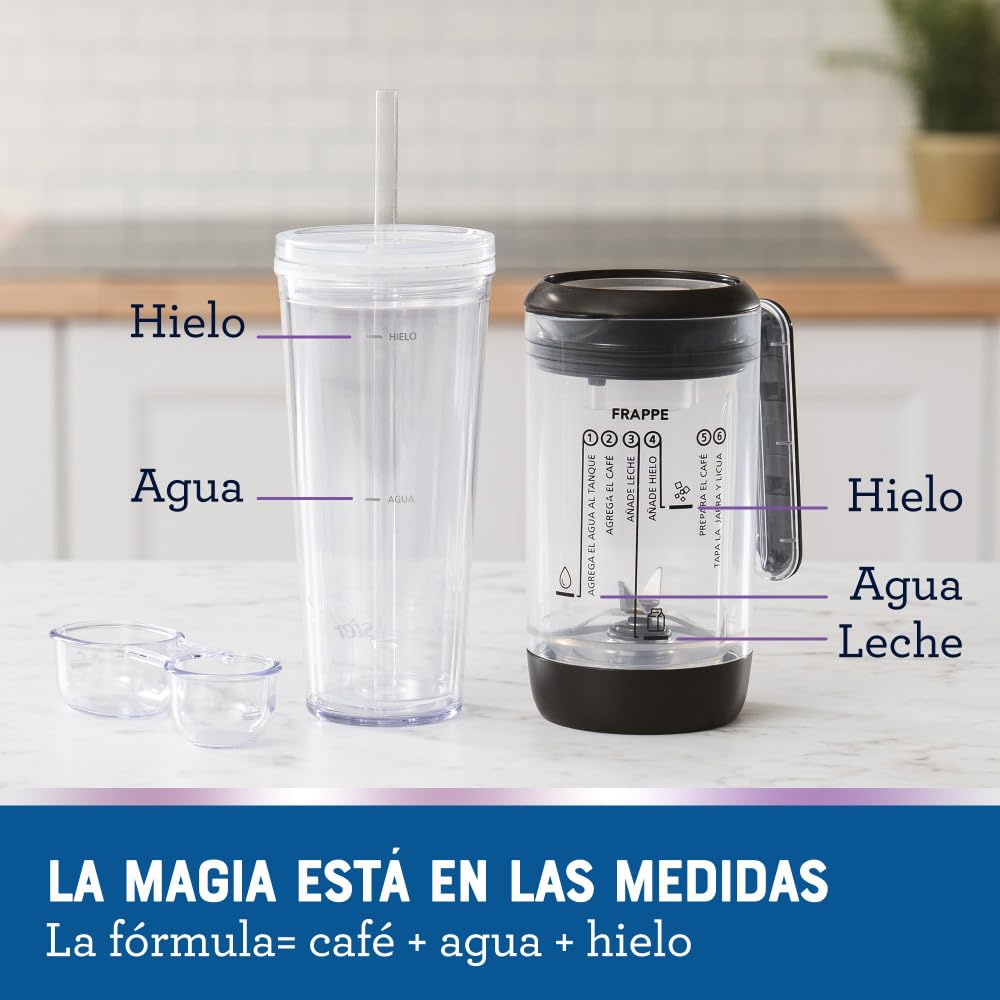 Cafetera Frappé Oster con Licuadora