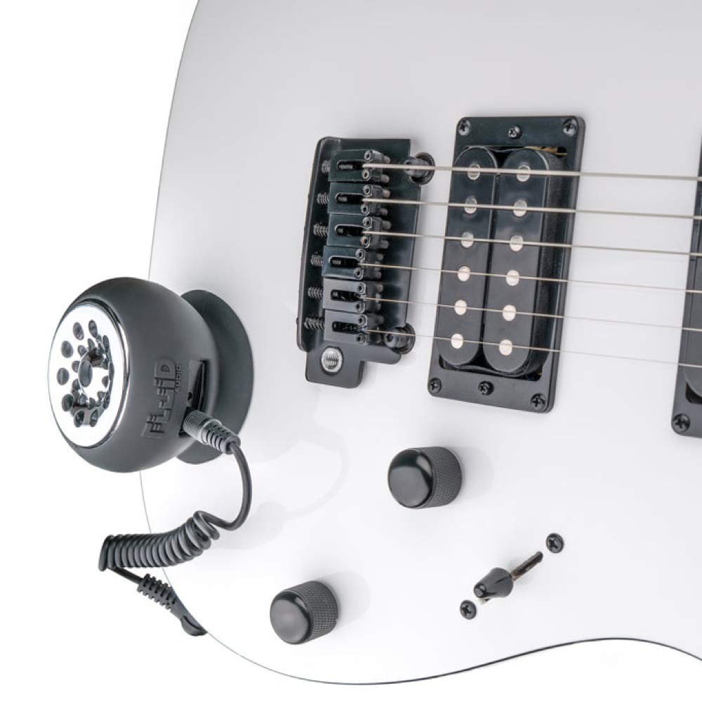 Amplificador de Guitarra Fluid Audio Negro DSP Overdrive Reverb Phaser Heavy Metal Edition