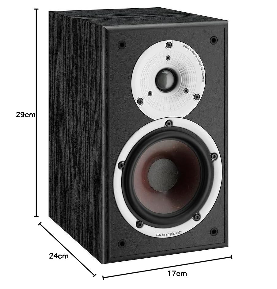 Dali Spektor 2 100W Negro altavoz - Altavoces (De 2 vías, Alámbrico, 100 W, 54 - 26000 Hz, 6 Ohmio, Negro)