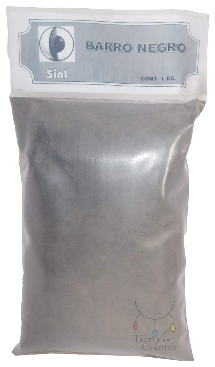 Arcilla verde barro rojo y barro negro paquete 1 kg c/u cosmetico para mascarilla tierra de colores