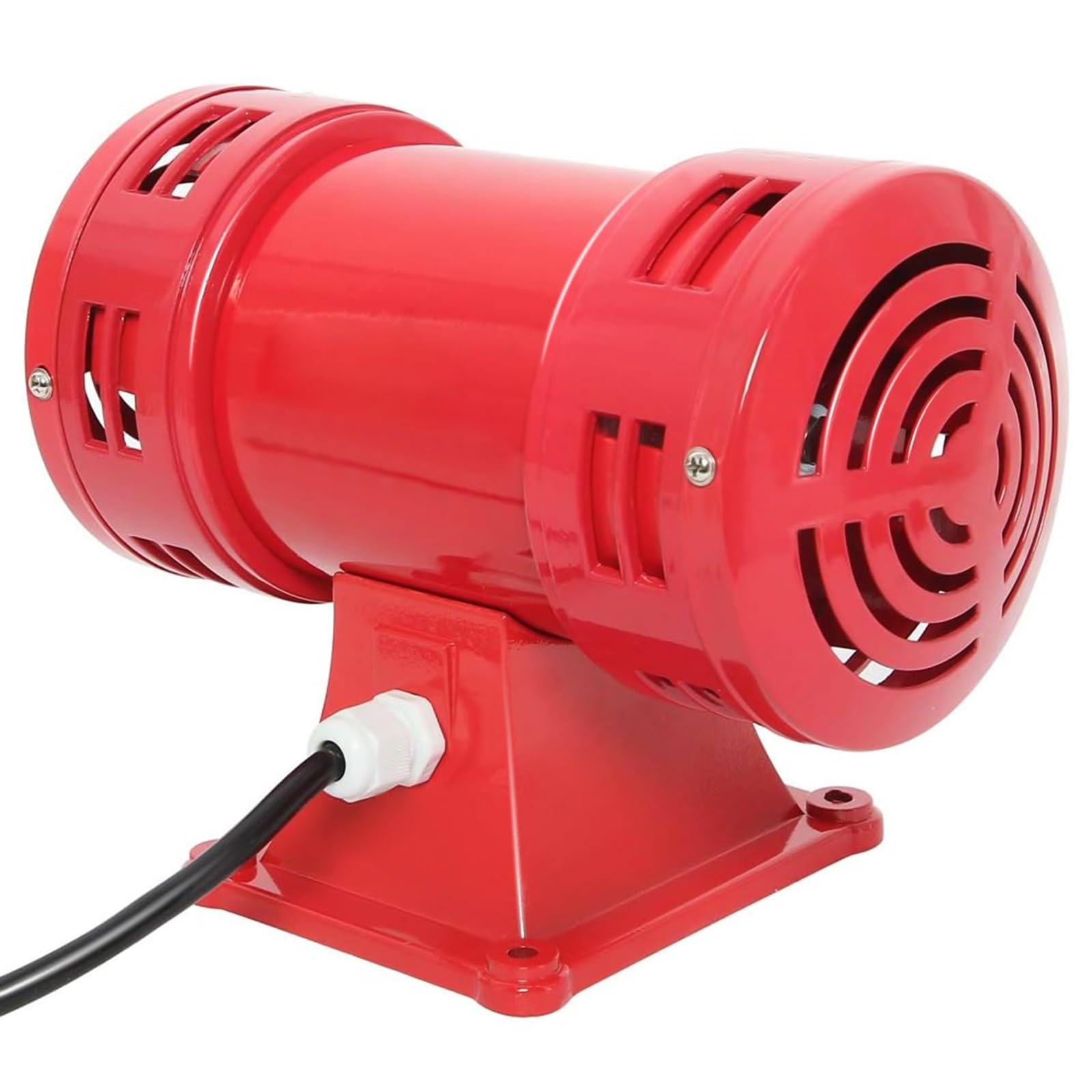 Sirena de Alarma YaeCCC 110V 150db Súper Fuerte en Rojo para el Hogar