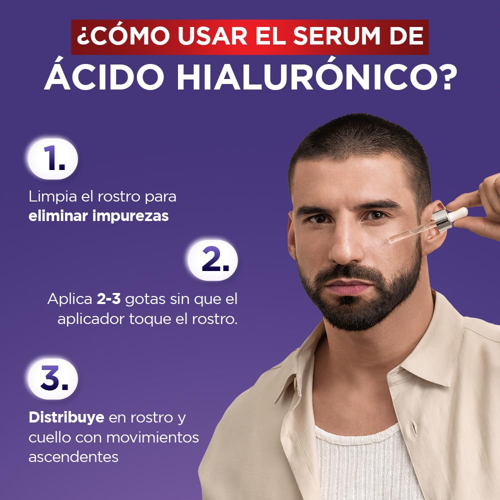L'Oréal Paris Sérum Rostro Revitalift Ácido Hialurónico hidrata intensamente y rellena líneas de expresión, 30ml