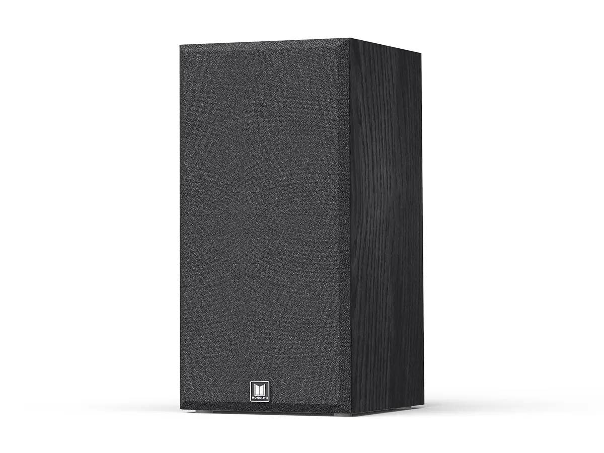 Altavoz de Estantería Monolith Negro Audition Series de Alto Rendimiento para Sistema de Cine en Casa