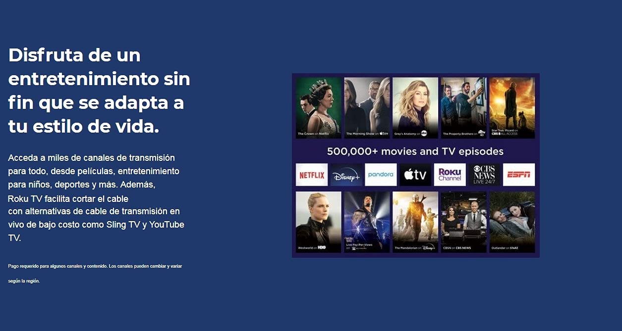 Pantalla DLED ONN 65 Pulgadas 4K Ultra HD ROKU TV
