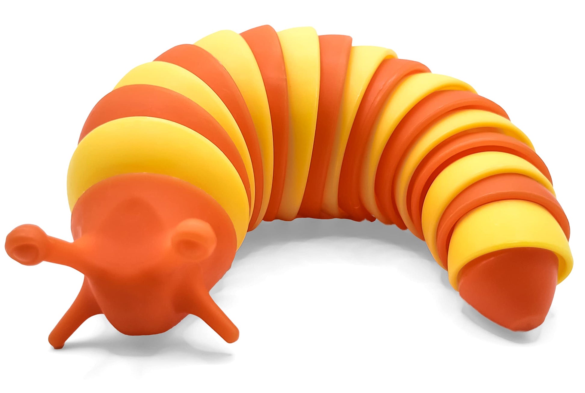 Juguete Sensorial Toy Jam SLUGIS Amarillo Naranja para el Estrés y Ansiedad