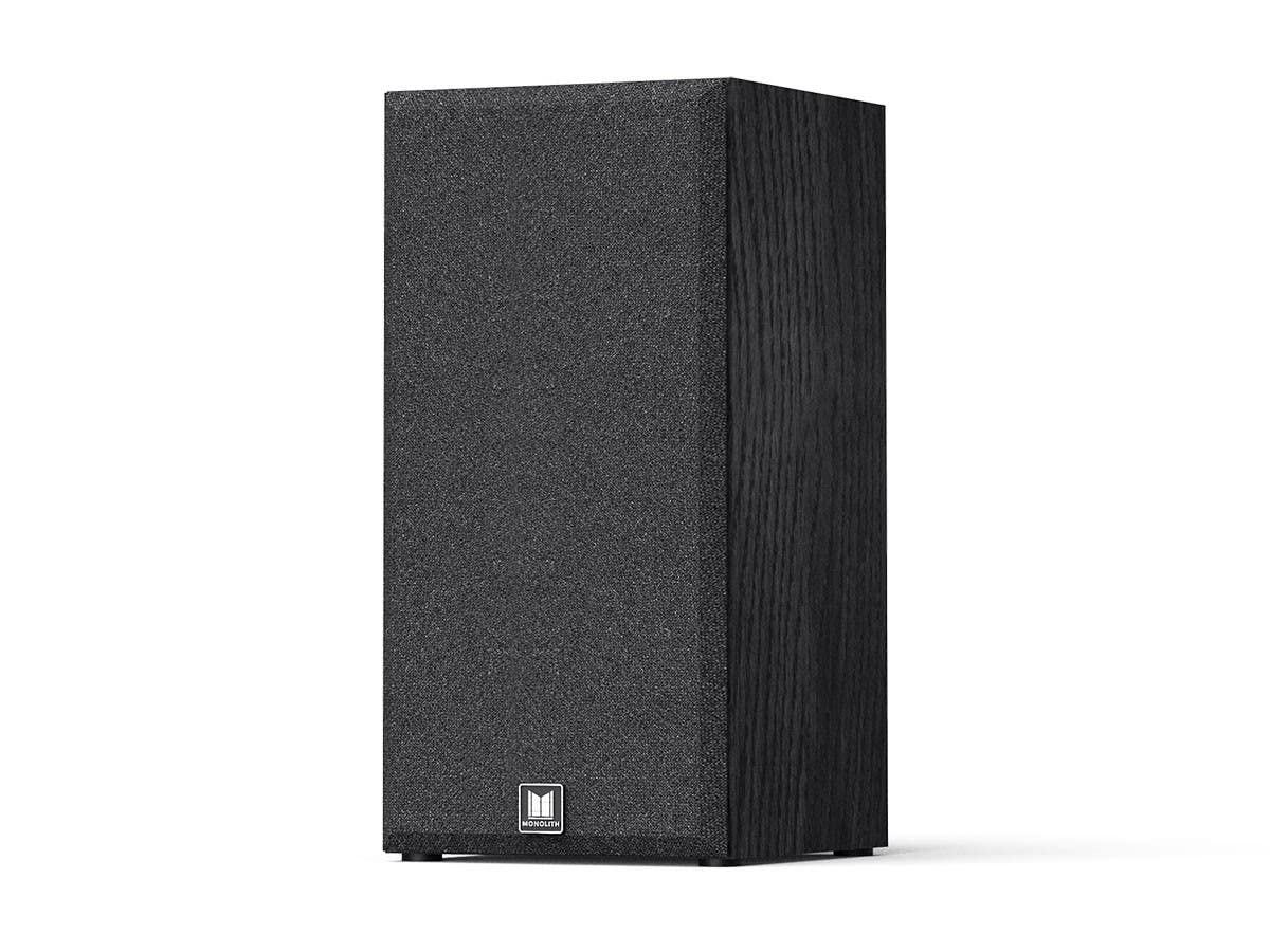 Monolith B4 Bookshelf Speaker (Each) Powerful Woofers, Punchy Bass, High Performance Audio, For Home Theater System - Audition Series